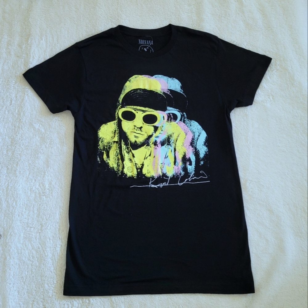 NIRVANA'S☸️ Kurt Cobain Triple3️⃣ Exposure📸 Tee👕